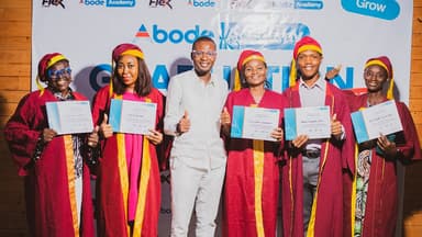 Group of graduates