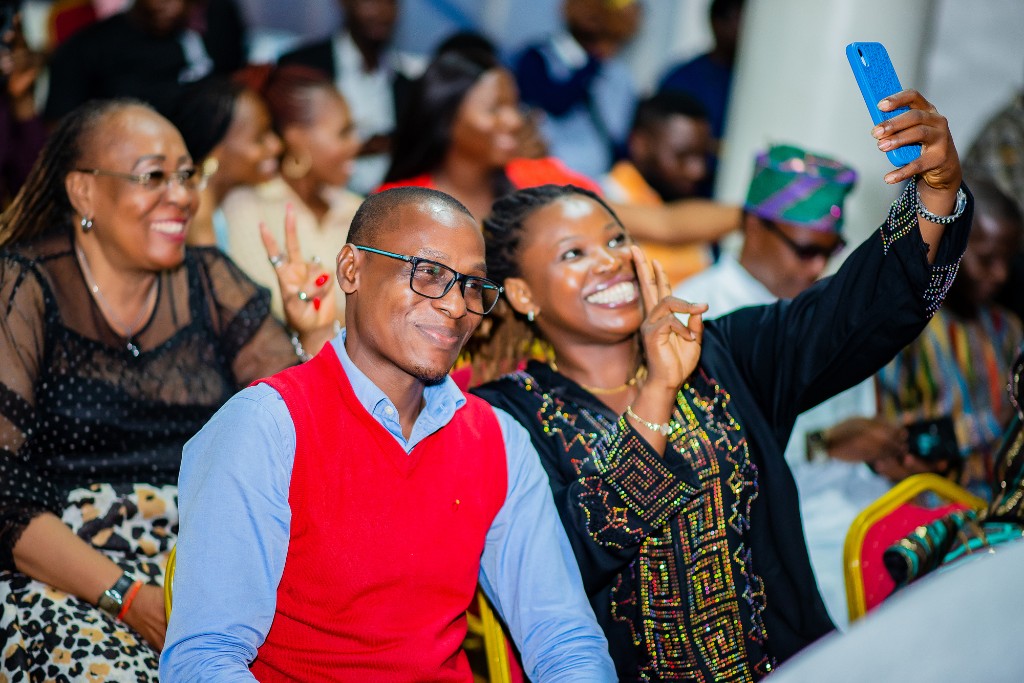 Associates celebrating at an event